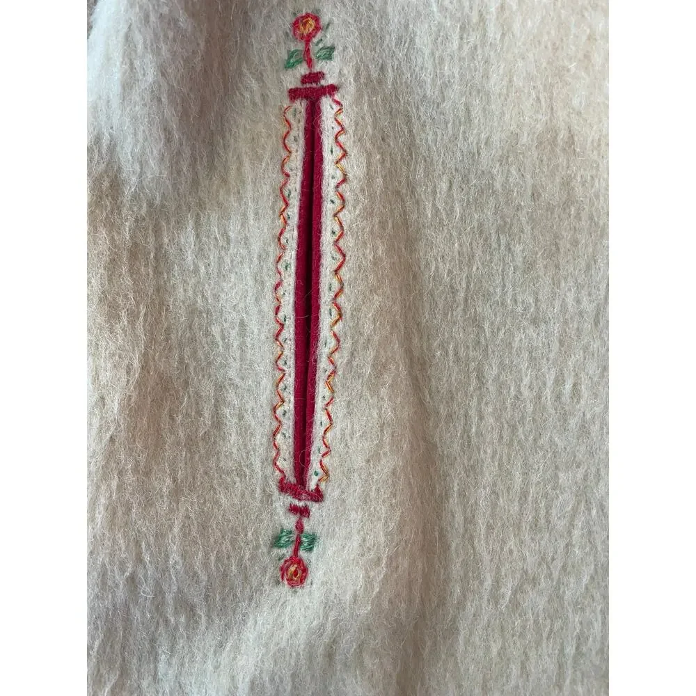 RARE Neiman Marcus‎ Haidegger Austrian Wool Peacoat Kids Size 65, embroidery